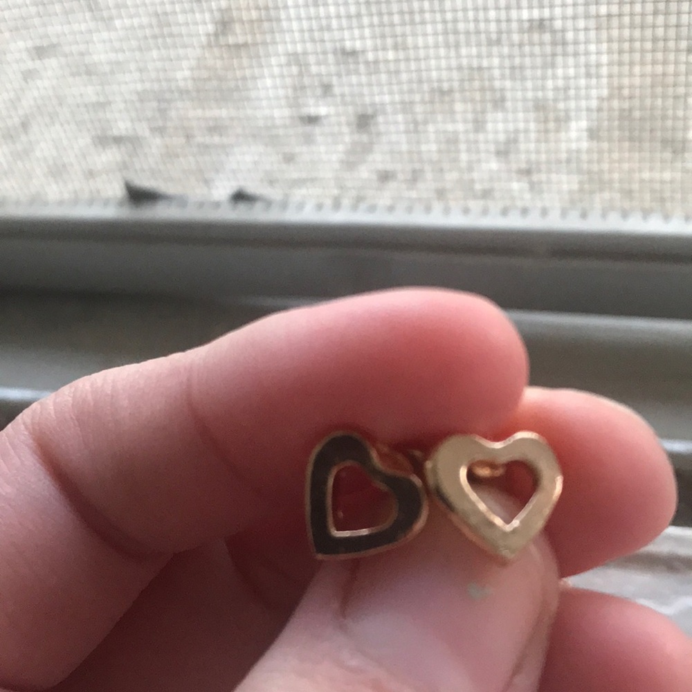 Heart Gold Earrings